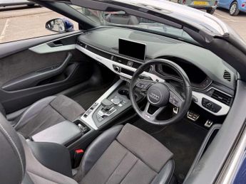 AUDI A5 CABRIOLET 2.0 TDI S line Convertible 2dr Diesel S Tronic quattro Euro 6 (s