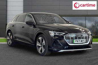 AUDI E-TRON 50 S line SUV 5dr Electric Auto quattro 71.2kWh (11kW Charger) (