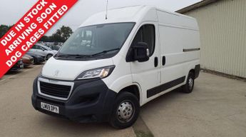 Peugeot Boxer 2.2 BlueHDi 335 - DOG CAGES FITTED  Professional Panel Van 5dr D