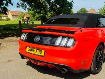 FORD MUSTANG 2.3T EcoBoost Convertible 2dr Petrol SelShift Euro 6 (317 ps)