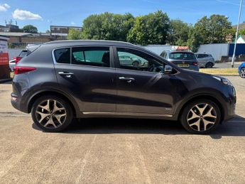 KIA SPORTAGE 2.0 CRDi GT-Line SUV 5 Door Diesel Automatic Silver AWD Euro 6 