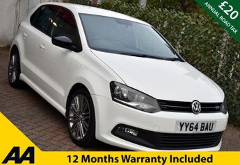 Volkswagen Polo 1.4TSi BLUEMOTION TECH GT 5 DOOR 6-SPEED (148 BHP) 