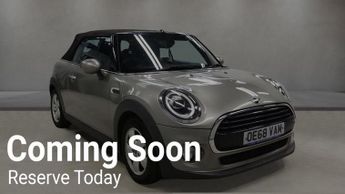 MINI Convertible 1.5 Cooper Classic Convertible 2dr Petrol Manual Euro 6 (s/s) (1
