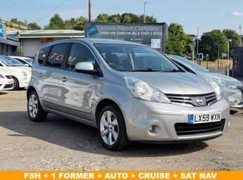 Nissan Note 1.6 16V n-tec Hatchback 5dr Petrol Auto Euro 4 (110 ps)
