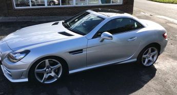 MERCEDES-BENZ SLK 2.1 SLK250d AMG Sport Convertible 2dr Diesel G-Tronic Euro 6 (s/