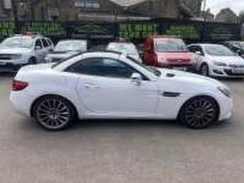 MERCEDES-BENZ SLC White SLC250d AMG Line Convertible, 41,500 miles, Euro 6, Automa