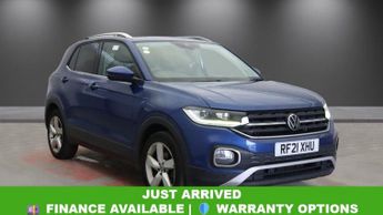 VOLKSWAGEN T-CROSS 1.0 TSI SEL SUV 5dr Petrol DSG Euro 6 (s/s) (110 ps)