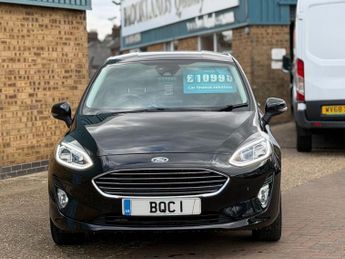 Ford Fiesta 1.0T EcoBoost MHEV Titanium Hatchback 5 Door Agate Black Petrol 