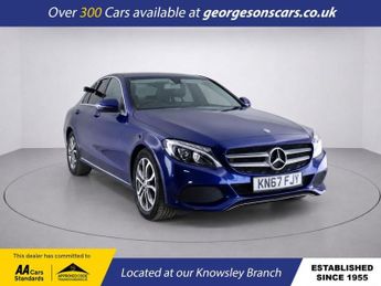 MERCEDES-BENZ C CLASS 2.0 C200 Sport Saloon 4dr Petrol G-Tronic+ Euro 6 (s/s) (184 ps)
