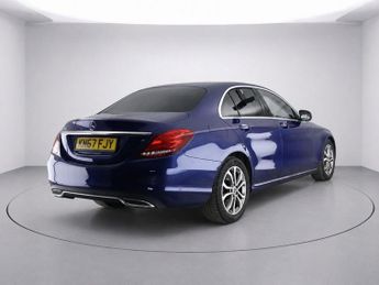 MERCEDES-BENZ C CLASS 2.0 C200 Sport Saloon 4dr Petrol G-Tronic+ Euro 6 (s/s) (184 ps)