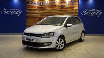 VOLKSWAGEN POLO 1.4 Match Hatchback 5dr Petrol Manual Euro 5 (85 ps)