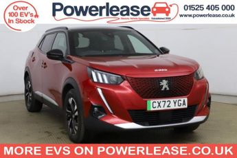 Peugeot E-2008 50kWh GT SUV 5dr Electric Auto (7kW Charger) (136 ps)