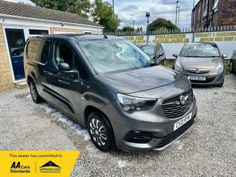 Vauxhall Combo 1.5 Turbo D 2300 Sportive Crew Van Double Cab 4dr Diesel Manual 