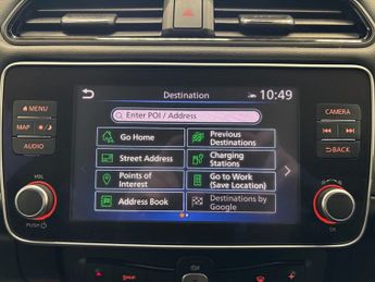 NISSAN LEAF 62kWh e+ Tekna Hatchback 5 Door Electric Automatic Black 