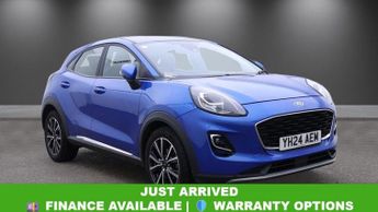 FORD PUMA 1.0T EcoBoost MHEV Titanium SUV 5dr Petrol Hybrid DCT Euro 6 (s/