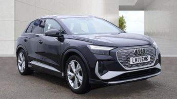 Audi Q4 e-tron 40 S line SUV 5dr Electric Auto 82kWh (204 ps)