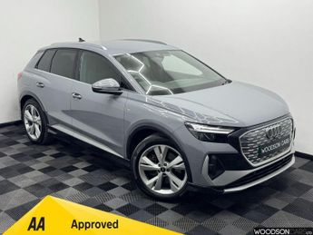 AUDI Q4 E-TRON 40 S line SUV 5dr Electric Auto 82kWh (204 ps)