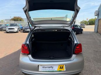 VOLKSWAGEN POLO 1.4 SE Hatchback 5 Door Petrol DSG Reflex Silver Euro 5 (85 ps)
