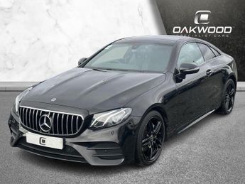 MERCEDES-BENZ E CLASS 2.0 E220d AMG Line (Premium) Coupe 2dr Diesel G-Tronic+ Euro 6 (
