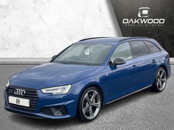 AUDI A4 AVANT 2.0 TDI 40 Black Edition Estate 5dr Diesel S Tronic QUATTRO Euro