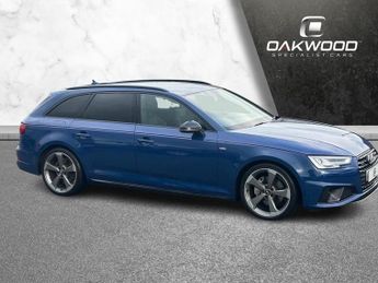AUDI A4 AVANT 2.0 TDI 40 Black Edition Estate 5dr Diesel S Tronic QUATTRO Euro