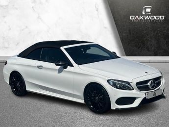 Mercedes C Class 2.1 C220d AMG Line Cabriolet 2dr Diesel G-Tronic+ Euro 6 (s/s) (