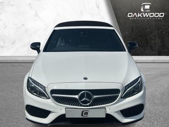 MERCEDES-BENZ C CLASS 2.1 C220d AMG Line Cabriolet 2dr Diesel G-Tronic+ Euro 6 (s/s) (
