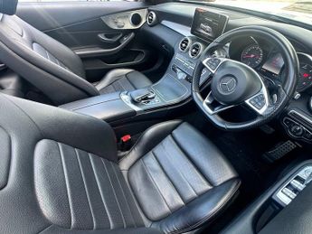 MERCEDES-BENZ C CLASS 2.1 C220d AMG Line Cabriolet 2dr Diesel G-Tronic+ Euro 6 (s/s) (