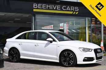 Audi A3 1.4 TFSI CoD S line Saloon 4dr Petrol Manual Euro 6 (s/s) (Nav) 