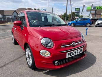 Fiat 500 1.2 Lounge Hatchback 3dr Petrol Manual Euro 6 (s/s) (69 bhp)