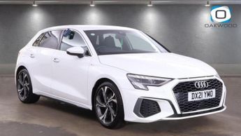 Audi A3 1.5 TFSI 35 S line Sportback 5dr Petrol Manual Euro 6 (s/s) (150