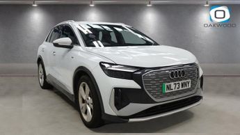 AUDI Q4 E-TRON 40 S line SUV 5dr Electric Auto 82kWh (204 ps)