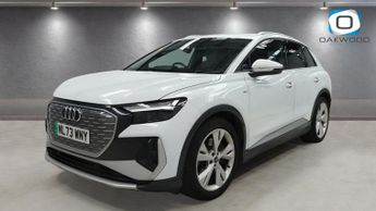 AUDI Q4 E-TRON 40 S line SUV 5dr Electric Auto 82kWh (204 ps)