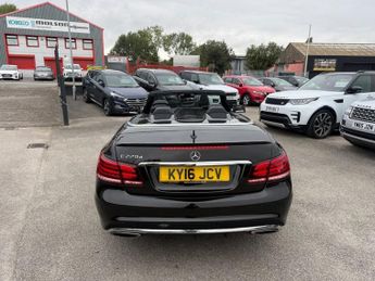MERCEDES-BENZ E CLASS 2.1 E220d AMG Line Edition Cabriolet 2dr Diesel G-Tronic+ Euro 6