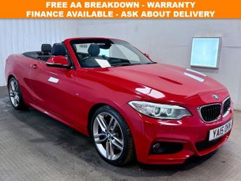 BMW 220 2.0 220d M Sport Convertible 2dr Diesel Auto Euro 6 (s/s) (190 p
