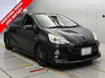 Toyota Aqua 1.5 Automatic Hybrid Petrol Hatchback JDM IMPORT Black 5dr