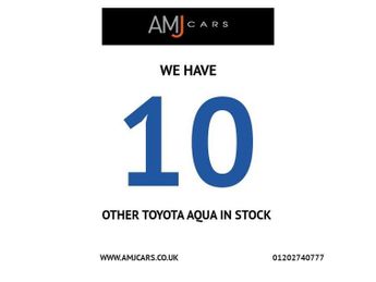 TOYOTA AQUA 1.5 Automatic Hybrid Petrol Hatchback JDM IMPORT Black 5dr