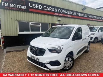 Vauxhall Combo 1.6 Turbo D 2300 Sportive Panel Van 4dr Diesel Manual L1 H1 Euro