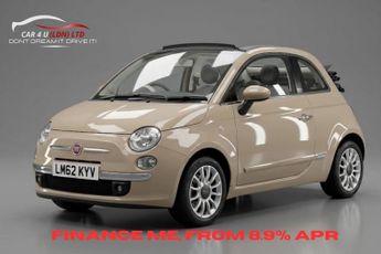 FIAT 500C 0.9 TwinAir Lounge Convertible 2dr Petrol Dualogic Euro 5 (s/s) 