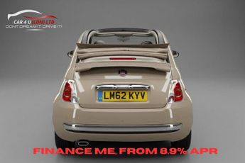 FIAT 500C 0.9 TwinAir Lounge Convertible 2dr Petrol Dualogic Euro 5 (s/s) 