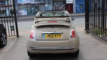 FIAT 500C 0.9 TwinAir Lounge Convertible 2dr Petrol Dualogic Euro 5 (s/s) 