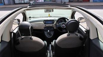 FIAT 500C 0.9 TwinAir Lounge Convertible 2dr Petrol Dualogic Euro 5 (s/s) 