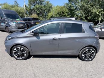 RENAULT ZOE Grey R135 EV50 Iconic, 28,700 miles, EV, Automatic, Sat nav, Hea