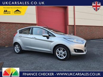 Ford Fiesta 1.25 Zetec Hatchback 5dr Petrol Manual Euro 6 (82 ps)