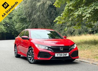 Honda Civic 1.0 VTEC Turbo SE Hatchback 5dr Petrol Manual Euro 6 (s/s) (129 