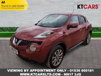 Nissan Juke 1.6 Tekna SUV 5dr Petrol XTRON Euro 6 (117 ps)