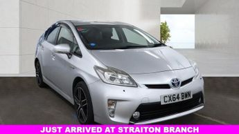 TOYOTA PRIUS 1.5 Saloon 4dr Petrol Hybrid CVT (120 g/km, 70 bhp)