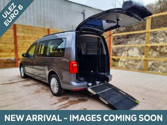 Volkswagen Caddy Maxi Life 5 Seat Auto Wheelchair Accessible Disabled Access Vehicle WAV