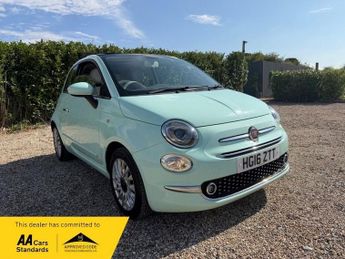 Fiat 500 1.2 ECO Lounge Convertible 2dr Petrol Manual Euro 6 (s/s) (69 bh