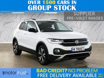VOLKSWAGEN T-CROSS 1.0 TSI Black Edition SUV 5dr Petrol Manual Euro 6 (s/s) (110 ps